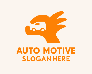 Automotive Hand Garage  logo design