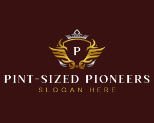 Premium Crest Shield logo design