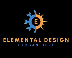 Heating Cooling Element logo