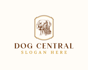 Dog Pet Veterinary logo design