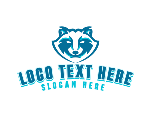 Animal - Raccoon Avatar Animal logo design