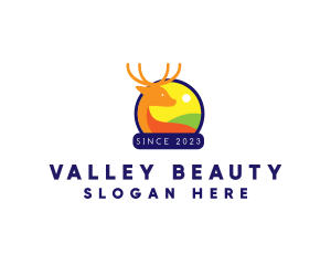 Deer Forest Valley logo design