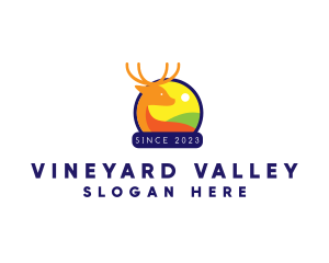 Deer Forest Valley logo design