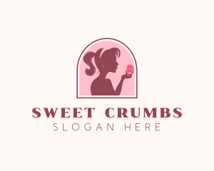 Sweet Cupcake Pastry logo design