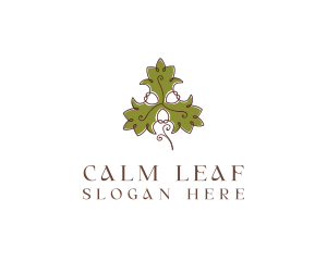 Fancy Maple Leaf logo design