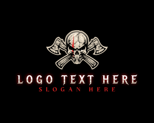 Skull Axe Weapon logo