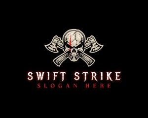 Skull Axe Weapon logo