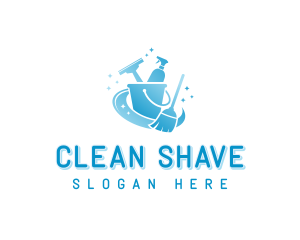 Cleaning Disinfection Tools logo design