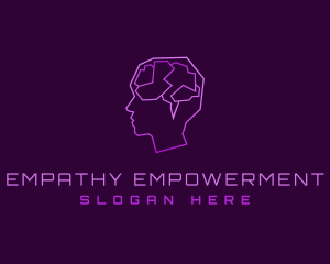 Neurology Mind Wellness logo design