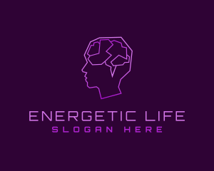 Neurology Mind Wellness logo design