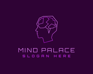 Neurology Mind Wellness logo design