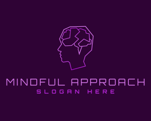 Neurology Mind Wellness logo design