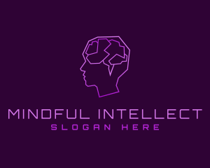 Neurology Mind Wellness logo design