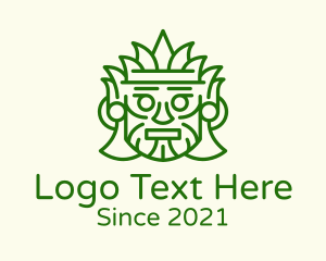 Aztec Leaf Mask logo