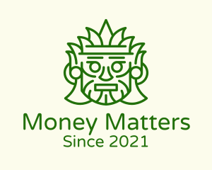 Aztec Leaf Mask logo
