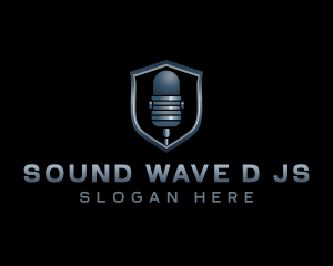 Audio Recording Mic logo design