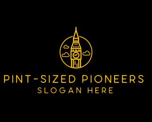 Big Ben Clock Tower logo design