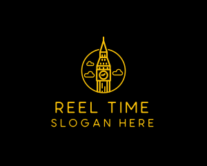 Big Ben Clock Tower logo design