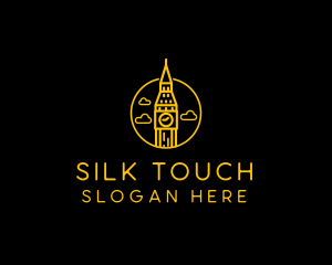 Big Ben Clock Tower logo design