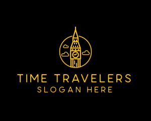 Big Ben Clock Tower logo design