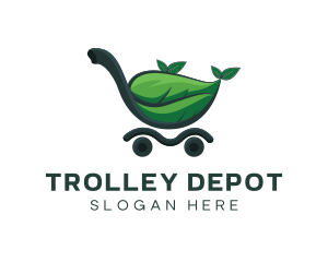 Cart Trolley Plant logo