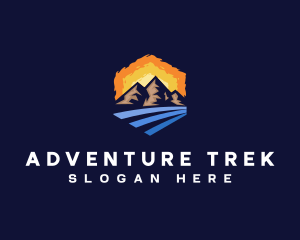 Outdoor Mountain Adventure logo design