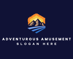 Outdoor Mountain Adventure logo design