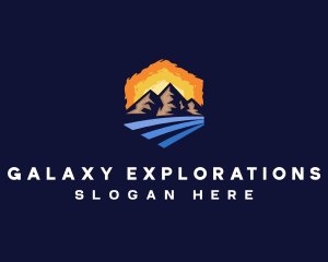 Outdoor Mountain Adventure logo design