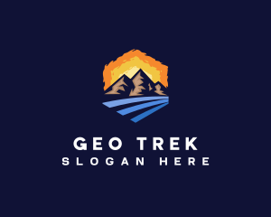 Outdoor Mountain Adventure logo design