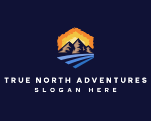 Outdoor Mountain Adventure logo design