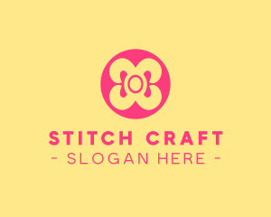 Simple Ribbon Button  logo