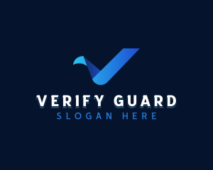 Check Verified Consultant logo design