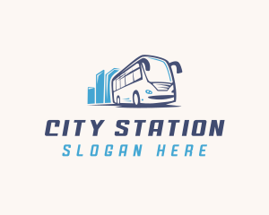 City Bus Transportation logo design