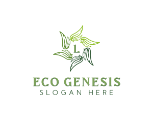 Eco Nature Garden logo design