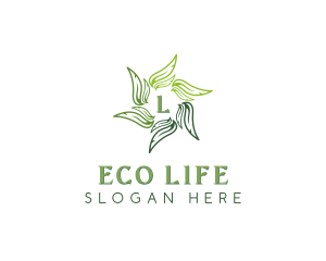 Eco Nature Garden logo design