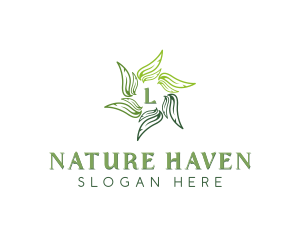 Eco Nature Garden logo design