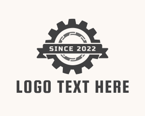 Industrial Mechanic Gear logo design