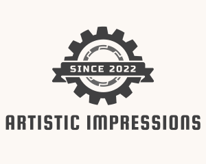 Industrial Mechanic Gear logo design