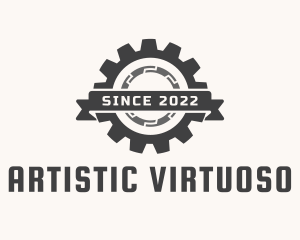 Industrial Mechanic Gear logo design