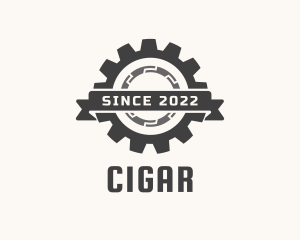 Industrial Mechanic Gear logo design