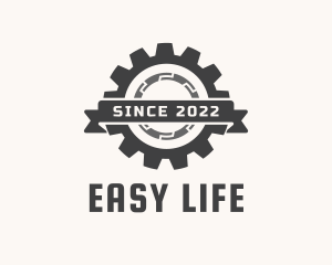 Industrial Mechanic Gear logo design