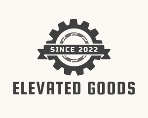 Industrial Mechanic Gear logo design