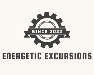 Industrial Mechanic Gear logo design