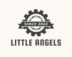 Industrial Mechanic Gear logo design