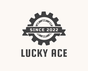 Industrial Mechanic Gear logo design