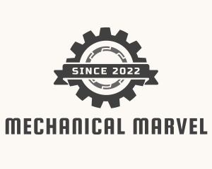 Industrial Mechanic Gear logo design