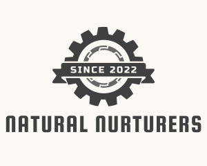 Industrial Mechanic Gear logo design