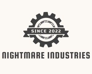 Industrial Mechanic Gear logo design