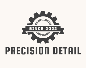 Industrial Mechanic Gear logo design