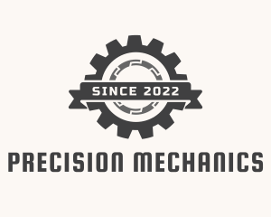 Industrial Mechanic Gear logo design